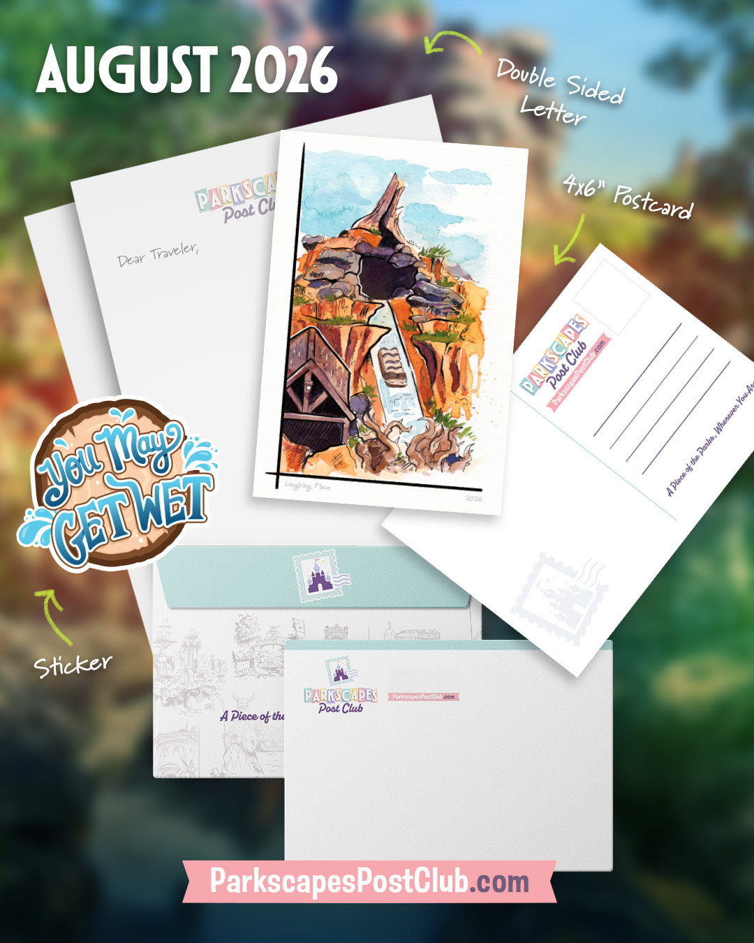 Parkscapes Post Club Monthly Subscription