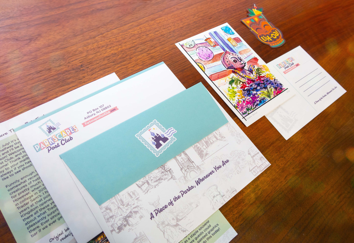 Parkscapes Post Club Monthly Subscription