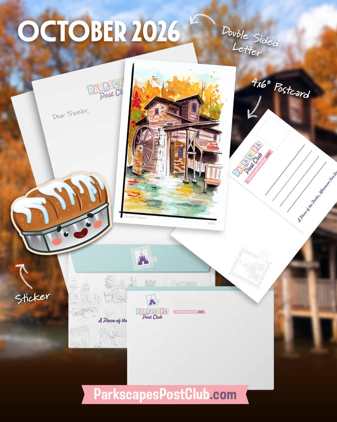 Parkscapes Post Club Monthly Subscription